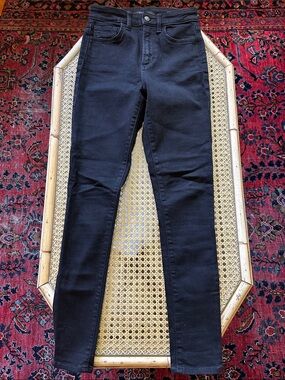 Joe's Jeans Black Slim High-Rise Jeans